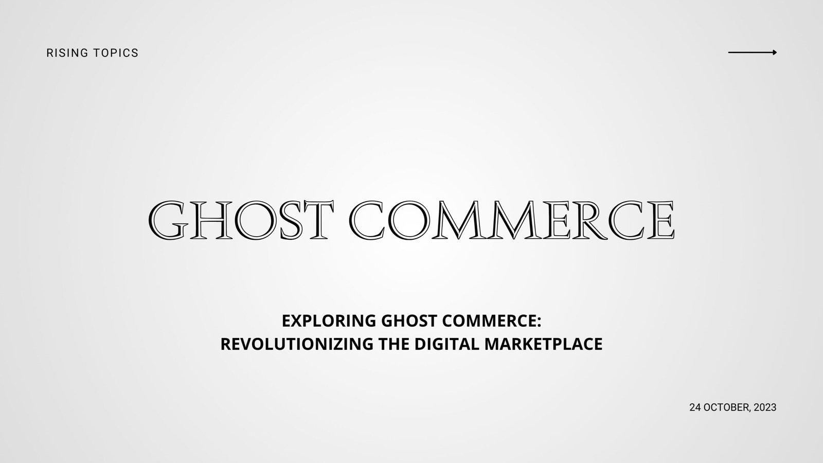 ghost commerce