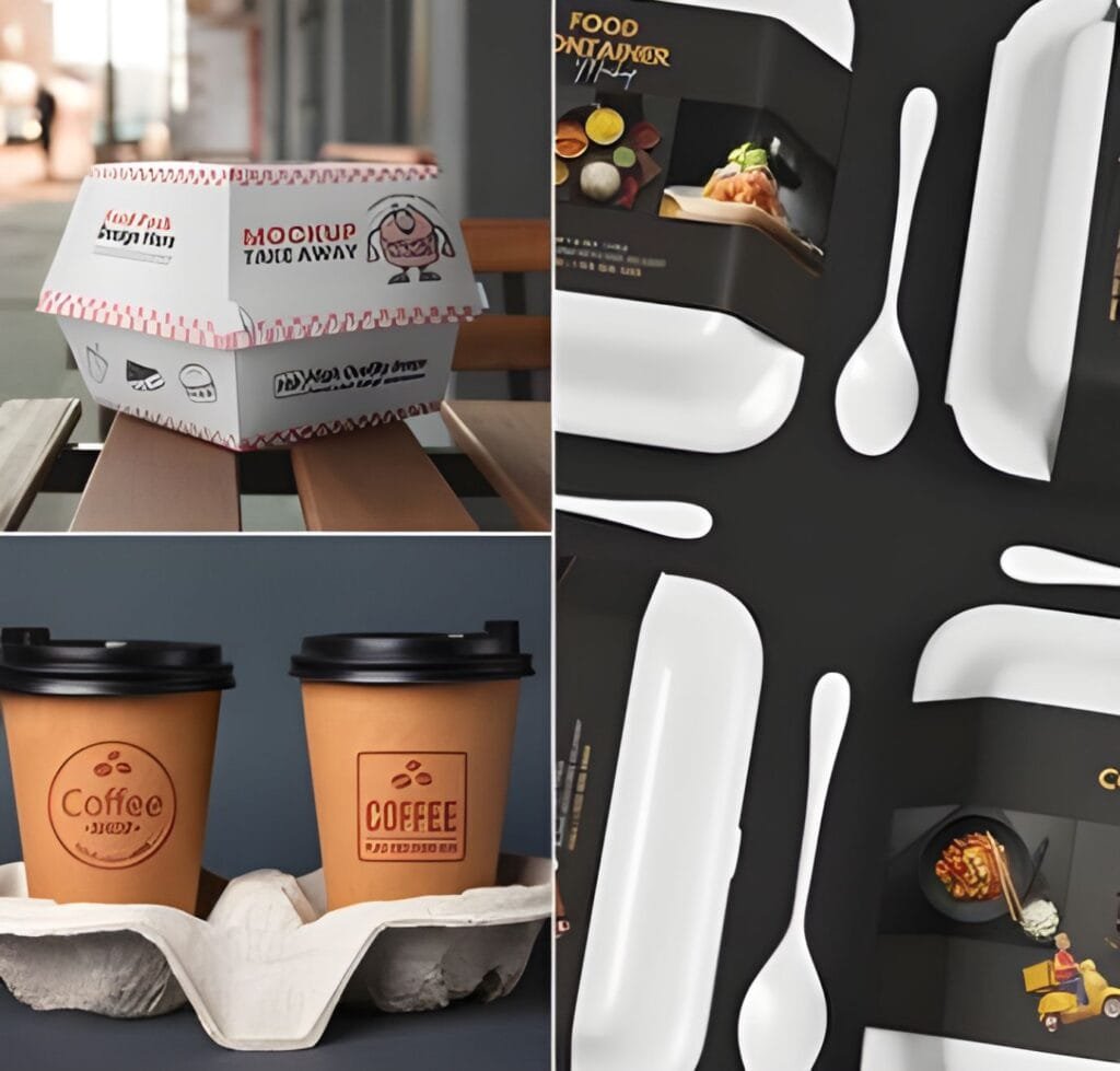 Take away Food Mockups