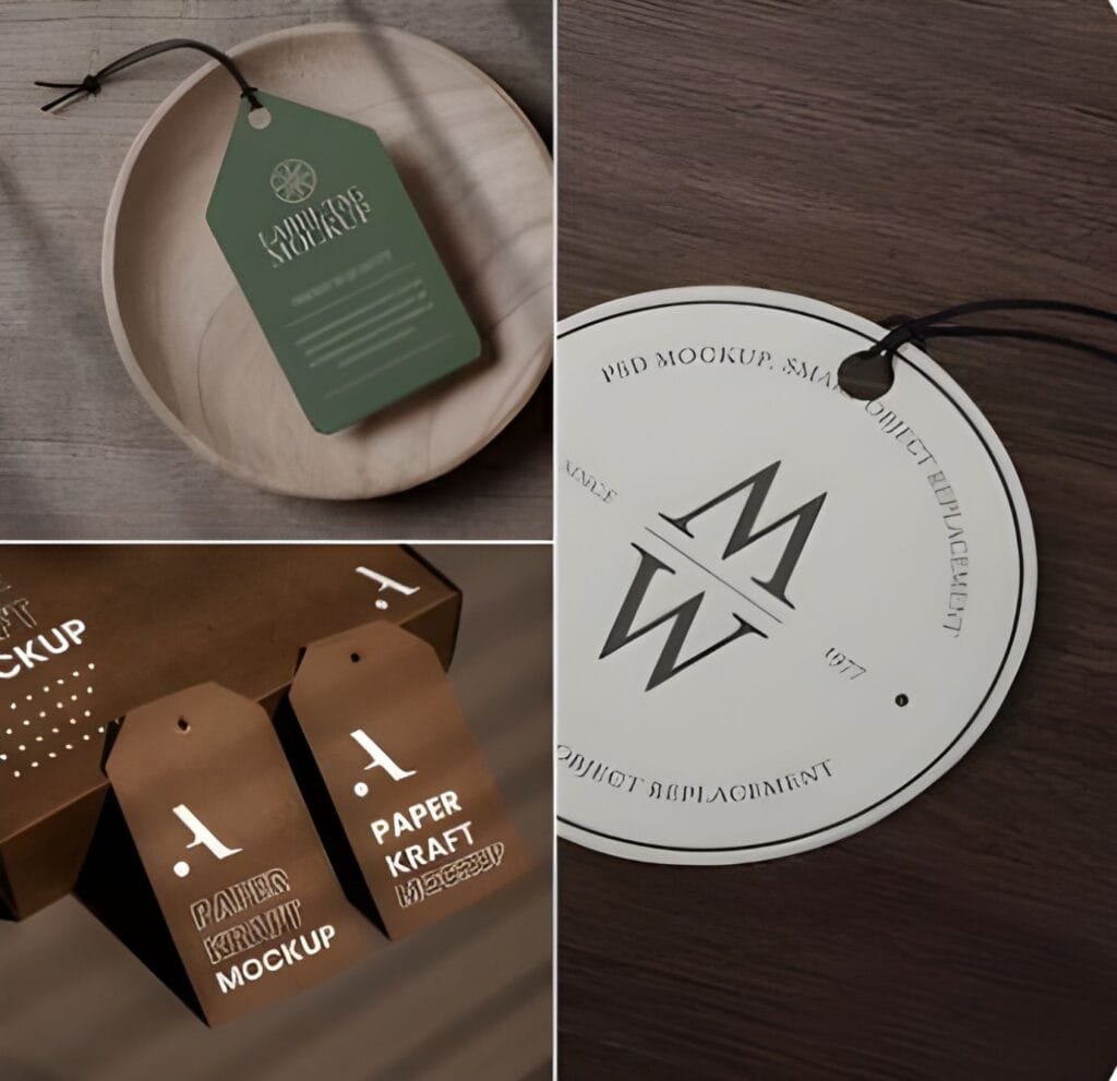 Clothing Label Mockups